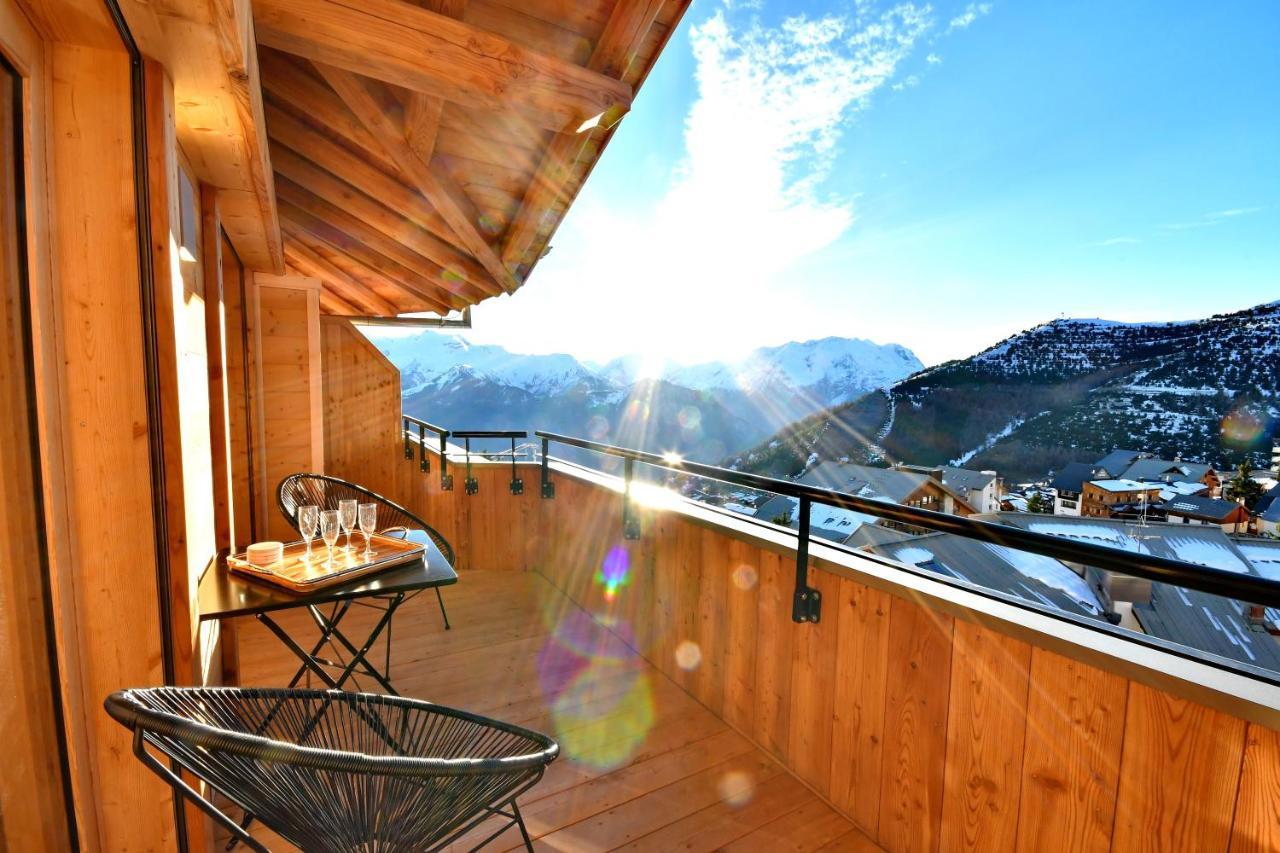 Beautiful Duplex Alpe D'Huez Apartment ภายนอก รูปภาพ